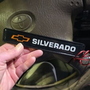 Chevrolet Silverado Logo Light